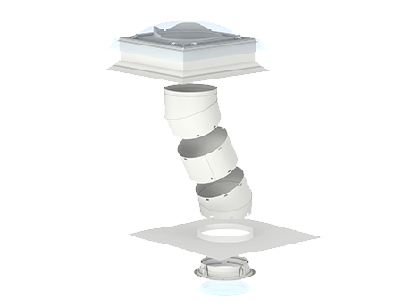 Flat roof rigid tunnel TCR